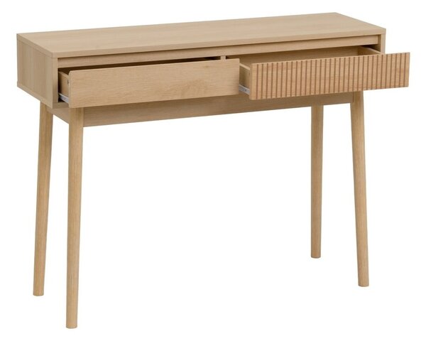Конзолна маса в естествен цвят 30x100 cm Iona – Casa Selección