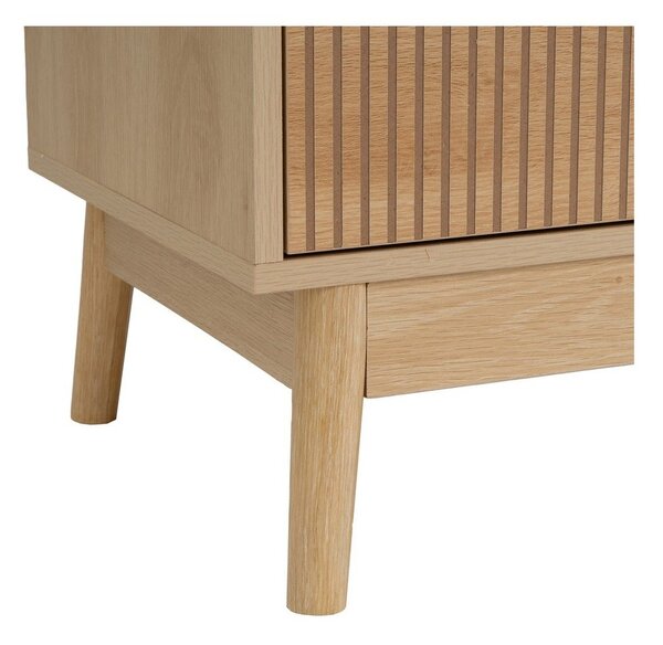 Библиотека в естествен цвят 80x120x40 cm Naroa – Casa Selección