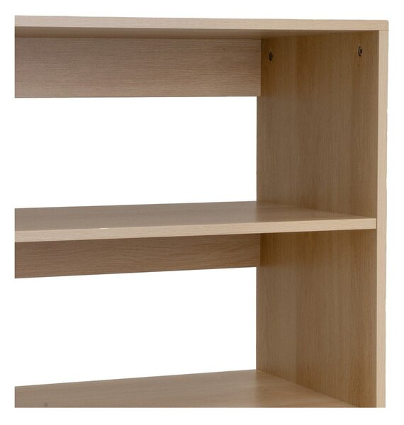 Библиотека в естествен цвят 80x120x40 cm Naroa – Casa Selección