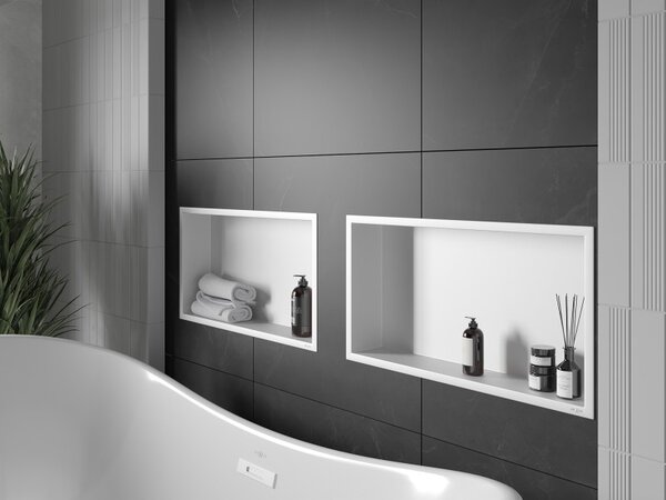 Mexen X-Wall-R ниша рафт с яка 60 х 30 см, бяла - 1920603010
