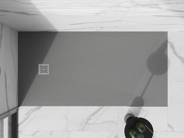 Mexen Stone+ правоъгълен композитен душ подложка 200 x 90 см, сив-бетон - 44619020