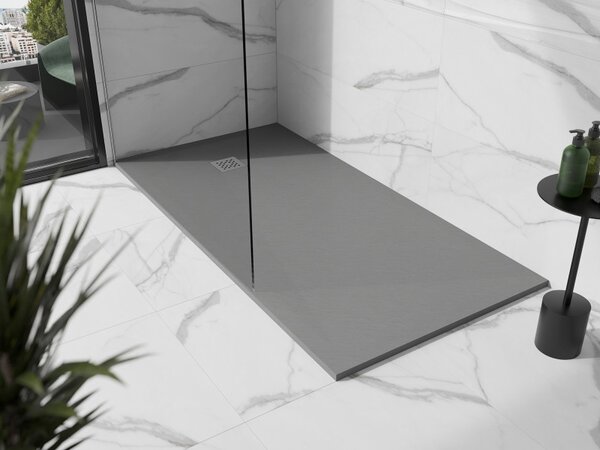 Mexen Stone+ правоъгълен композитен душ подложка 200 x 90 см, сив-бетон - 44619020