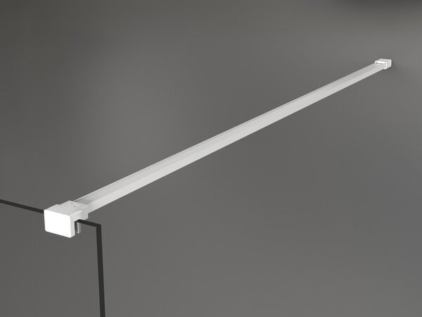 Mexen Kioto душ стена Walk-in 100 x 200 см, огледало 8 мм, бяла - 800-10-101-20-50