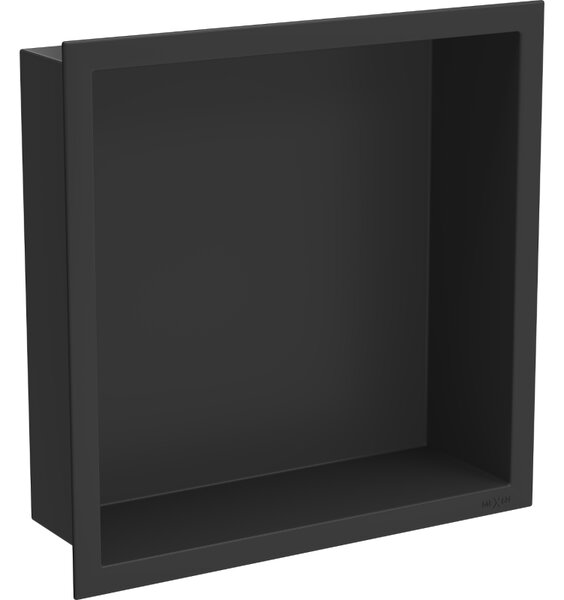 Mexen X-Wall-R нишова рафт с яка 30 x 30 см, черен - 1970303010