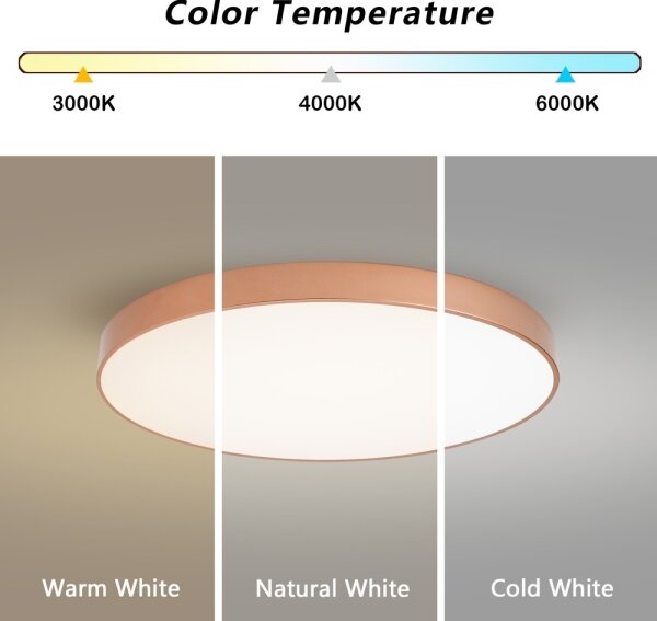 Brilagi - LED таванно осветително тяло POOL LED/100W/230V 3000/4000/6000K Ø 80 см бронзово