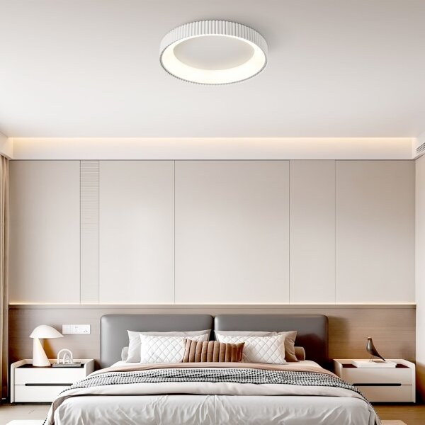 Brilagi - LED плафон с димиране FALCON MODERN LED/54W/230V 60 cm бял + дистанционно управление