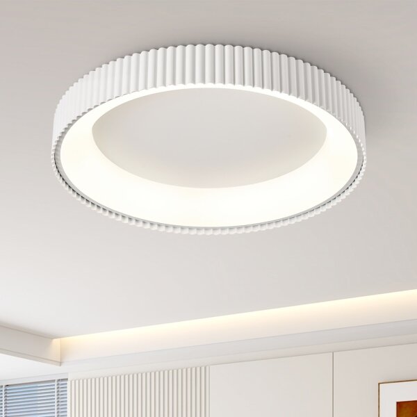 Brilagi - LED плафон с димиране FALCON MODERN LED/54W/230V 60 cm бял + дистанционно управление