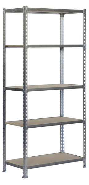 Лавица Simon Rack Maderclick 5/400 750 kg Метал Дървен 5 Рафтове ПДЧ (180 x 90 x 40 cm)