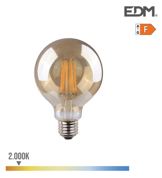 LED крушка EDM 8 W E27 A+ 720 Lm (2000 K)