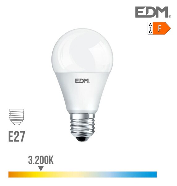 LED крушка EDM E27 17 W F 1800 Lm (3200 K)