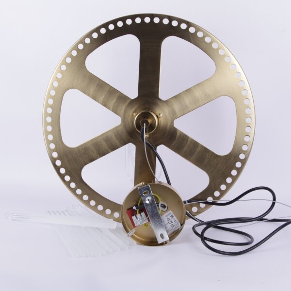 Globo 15698HM - Пендел GORLEY 1xE27/60W/230V Ø 40 см златист