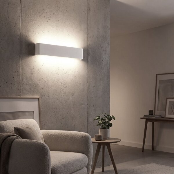 Ideal Lux - LED аплик DELTA LED/30W/230V 4000K 83 см CRI 90 бял