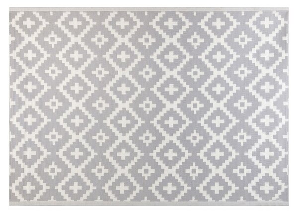 Outdoor Carpet Paros Сив полипропилен 180 x 270 cm