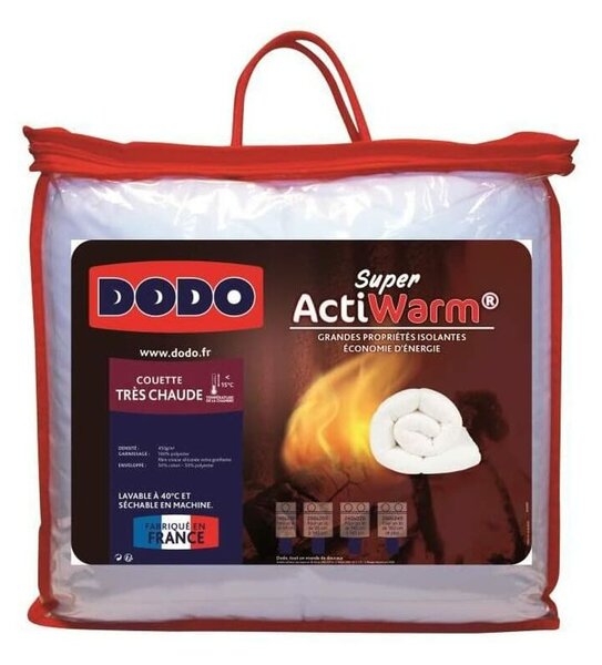 Скандинавски Стил Пълнеж DODO Super ActiWarm Бял 220 x 240 cm 450 g/m²