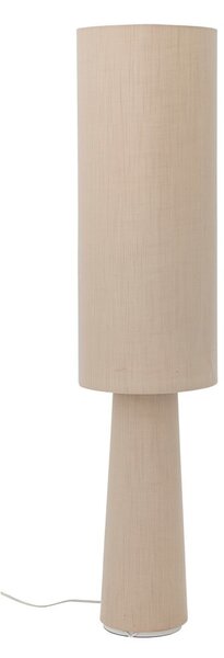 Подова лампа в естествен цвят с текстилен абажур (височина 120 cm) Emmie – Bloomingville