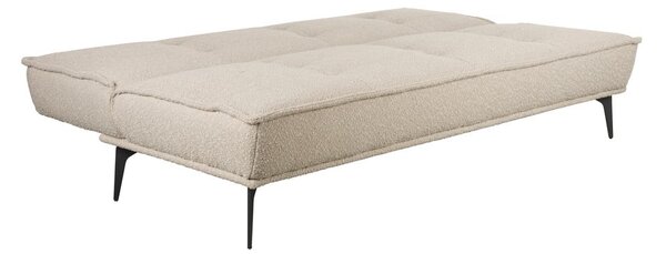 Бежов сгъваем диван от букле 184 cm Cielke – White Label