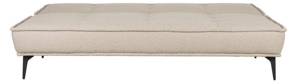 Бежов сгъваем диван от букле 184 cm Cielke – White Label