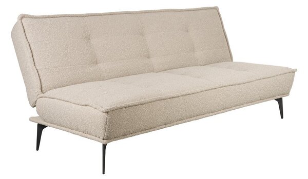 Бежов сгъваем диван от букле 184 cm Cielke – White Label