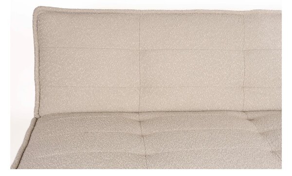 Бежов сгъваем диван от букле 184 cm Cielke – White Label