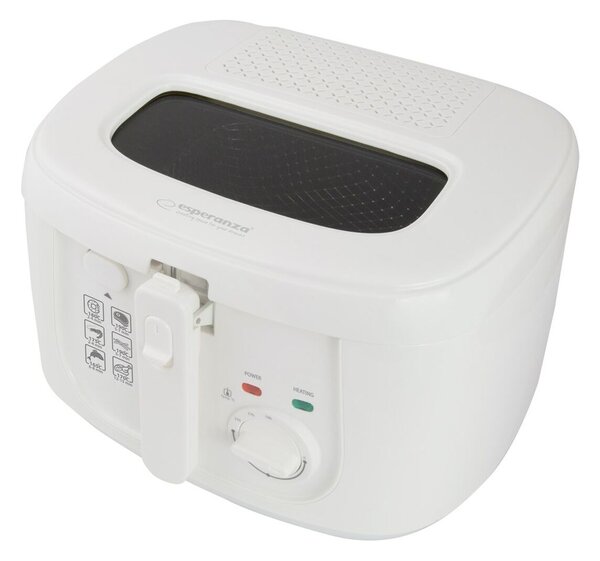 Фритюрник без Мазнина Esperanza EKG012 Бял 1800 W 2,5 L