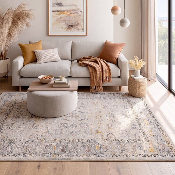 Бежов килим 77x150 cm Berta – Universal