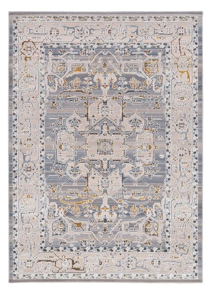 Сиво-син килим 77x150 cm Berta – Universal