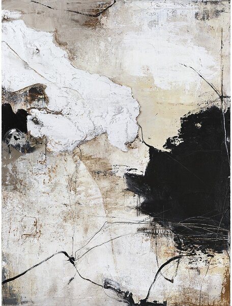Печатна/с ръчно рисувани елементи върху платно картина 90x118 cm Reform 1 – Malerifabrikken