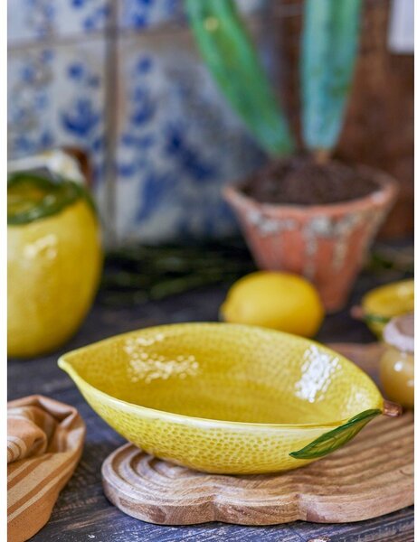 Жълта глинена купичка 930 ml Limone – Bloomingville