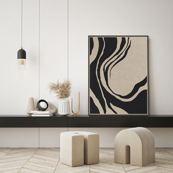 3D картина с включена рамка/акустична 90x120 cm Sacred Silence 2 – Malerifabrikken