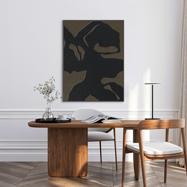 3D картина с включена рамка/акустична 90x120 cm Silent Shadows 1 – Malerifabrikken