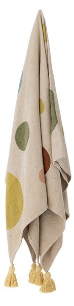 Кремаво бебешко одеяло 130x160 cm Clennie – Bloomingville Mini
