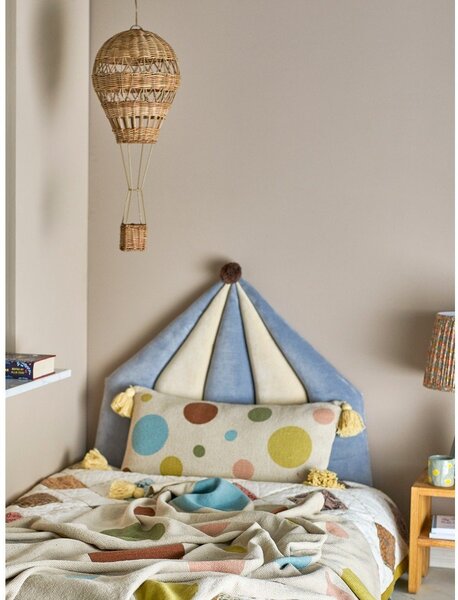 Кремаво бебешко одеяло 130x160 cm Clennie – Bloomingville Mini