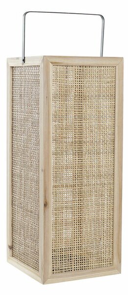 Latern DKD Home Decor LD-181413 20,5 x 21,3 x 61 cm Естествен Черен