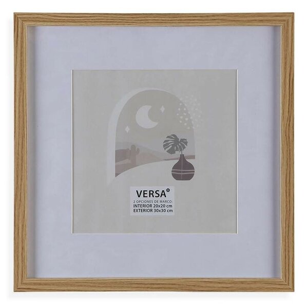 Рамка за снимки Versa Дървен MDF 1,2 x 32 x 32 cm