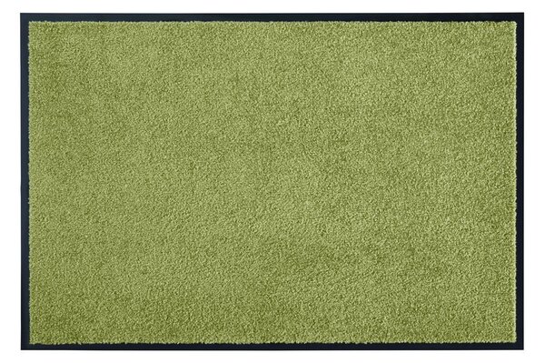 Зелена изтривалка Wash & Clean, 39 x 58 cm - Hanse Home