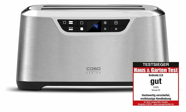 Тостер CASO Сребрист 1600 W