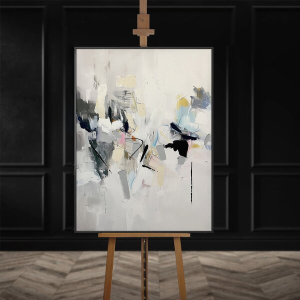 Картина с ръчно изрисувани елементи 70x100 cm Cro – Styler