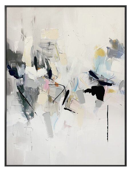 Картина с ръчно изрисувани елементи 70x100 cm Cro – Styler