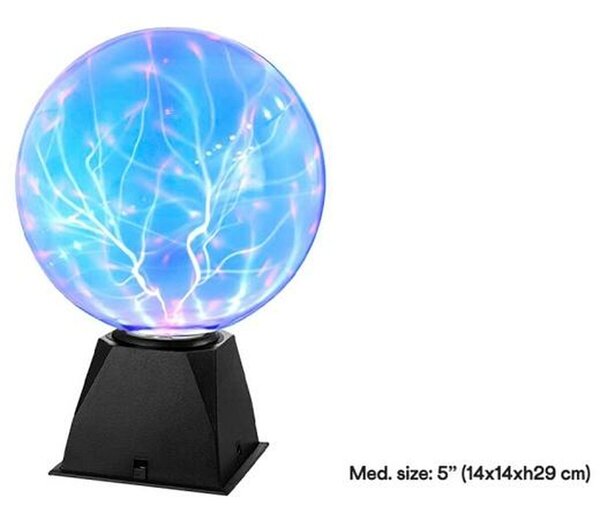 Plasma ball iTotal 14 x 14 x 29 cm Син Многоцветен