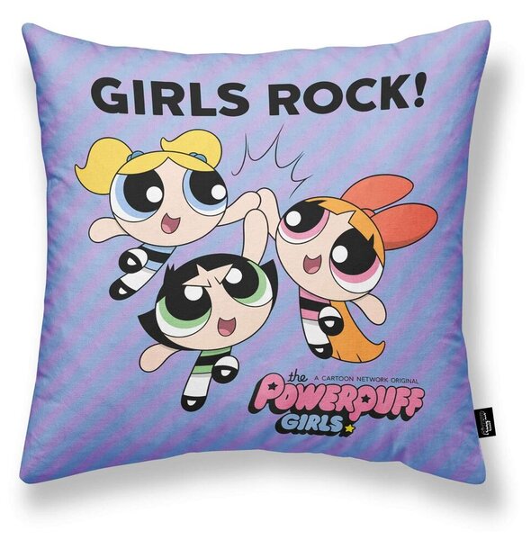 Калъфка за възглавница Powerpuff Girls Girls Rock A Люляк 45 x 45 cm