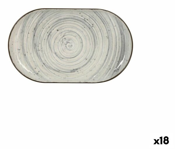 Поднос за аперитиви La Mediterránea Vortex Овал 25 x 15 x 2,2 cm (18 броя)