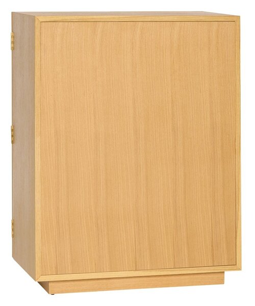 Висяща витрина от декор от дъб в естествен цвят 70x90x39 cm Mae – Hübsch