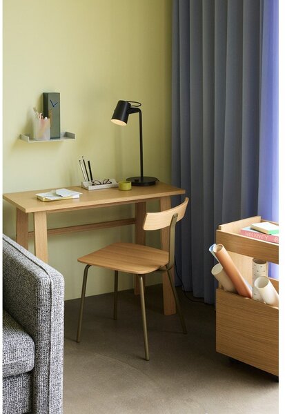 Светлосив метален стенен рафт 30 cm Sheets – Hübsch