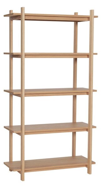 Стелаж от декор от дъб в естествен цвят 80x150x39 cm Epoch – Hübsch