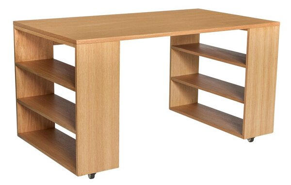 Работна маса от декор от дъб 80x140 cm Utility – Hübsch