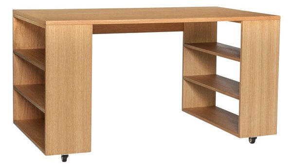 Работна маса от декор от дъб 80x140 cm Utility – Hübsch
