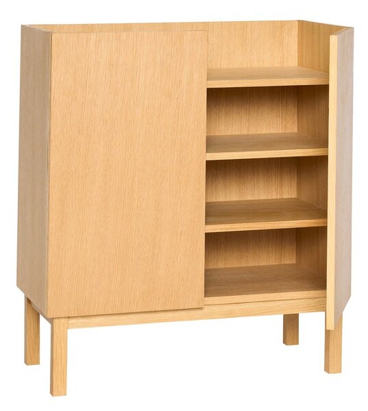 Шкафче от декор от дъб в естествен цвят 80x90x40 cm Ark – Hübsch