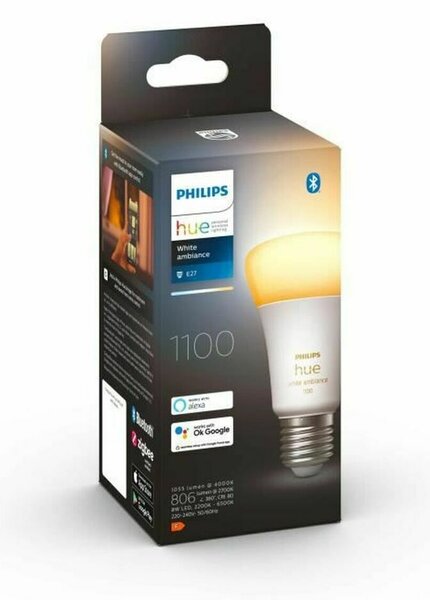 Смарт Крушка Philips Pack de 1 E27 Бял F G E27 806 lm (2200K) (6500 K)