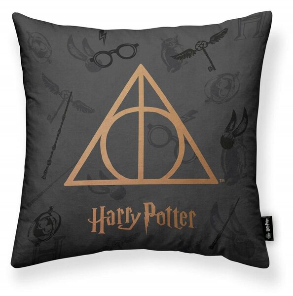 Калъфка за възглавница Harry Potter Deathly Hallows 45 x 45 cm