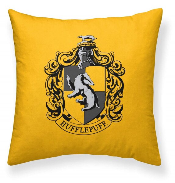 Калъфка за възглавница Harry Potter Hufflepuff Basic Жълт 50 x 50 cm